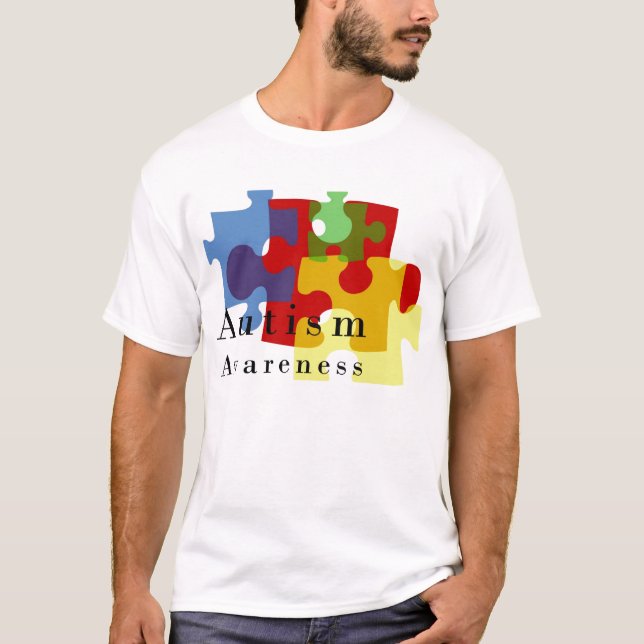 T-shirt Sensibilisation sur l'autisme (Devant)