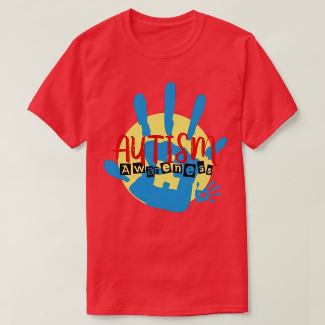 T-shirt sensibilisation sur l'autisme 2021 (Design devant)