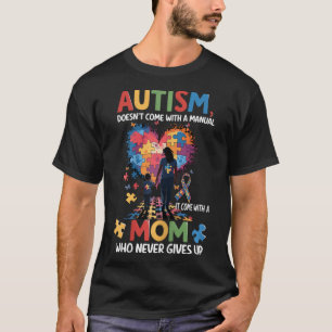 T-shirt Sensibilisation sur l'autisme 2025 ne contient pas