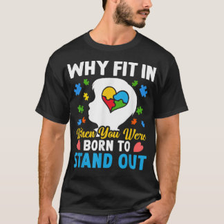 T-shirt Sensibilisation sur l'autisme à la Journée de l'au