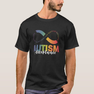 T-shirt Sensibilisation sur l'autisme Acceptation Infinity