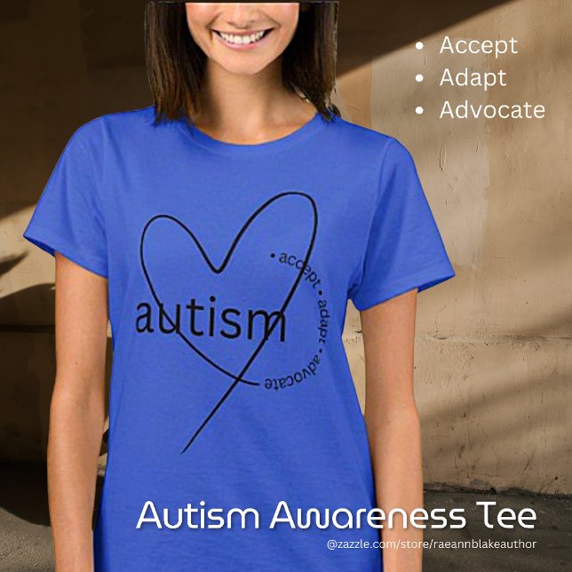 T-shirt Sensibilisation sur l'autisme Accepter Adapt Advoc (Créateur téléchargé)