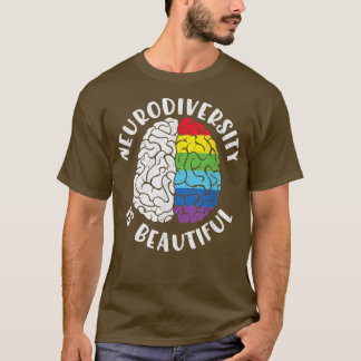 T-shirt SENSIBILISATION SUR L'AUTISME ADHD La neurodiversi