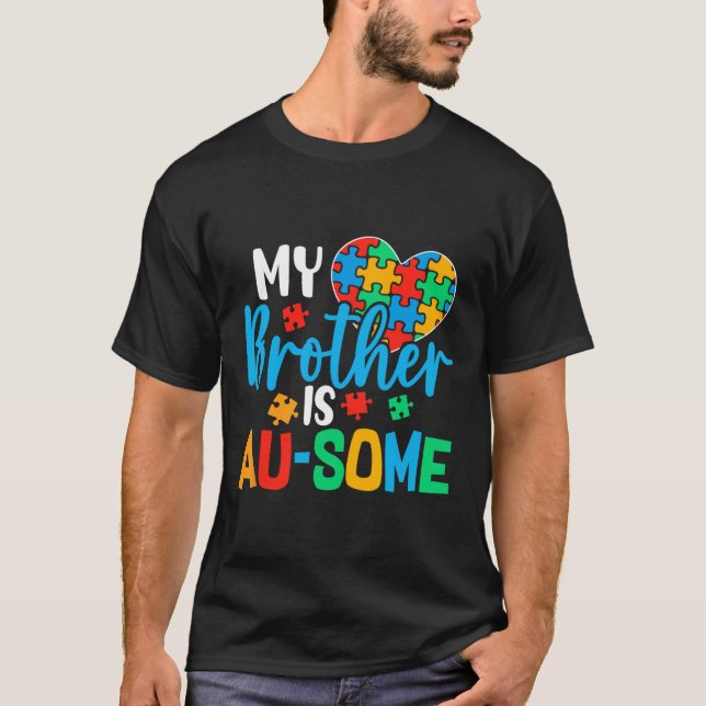 T-shirt Sensibilisation sur l'autisme Autisme Squad Soutie (Devant)