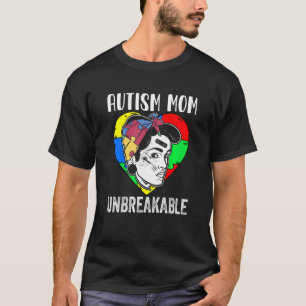 T-shirt Sensibilisation sur l'autisme Autiste Soutien Mama