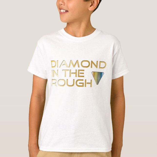 T-shirt Sensibilisation sur l'autisme Avenger Diamond AVAN (Devant)