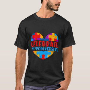 T-shirt Sensibilisation sur l'autisme Célébrer la neurodiv