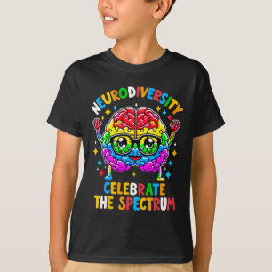 T-shirt Sensibilisation sur l'autisme cérébrale neurodiver