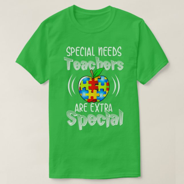 T-shirt Sensibilisation sur l'autisme Cute Autism Enseigna (Design devant)