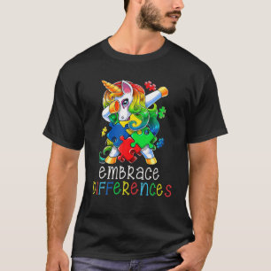 T-shirt Sensibilisation sur l'autisme Dabbing Dabbing Unic