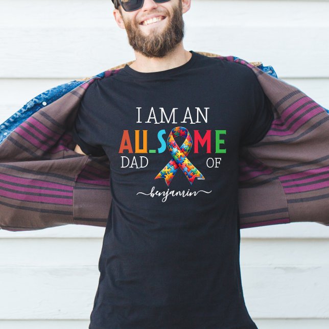 T-SHIRT SENSIBILISATION SUR L'AUTISME DAD (Créateur téléchargé)
