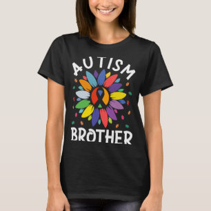 T-shirt Sensibilisation sur l'autisme de tournesol Jour co