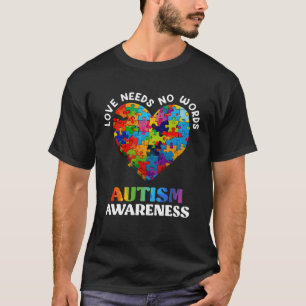 T-shirt Sensibilisation sur l'autisme Diversité Égalité Au