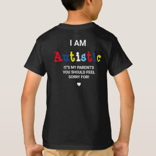 T-shirt Sensibilisation sur l'autisme drôle   ASD