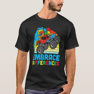 T-shirt Sensibilisation sur l'autisme Embrace Différences