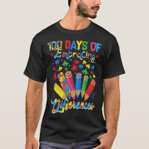 T-shirt Sensibilisation sur l'autisme Embrasser Différence