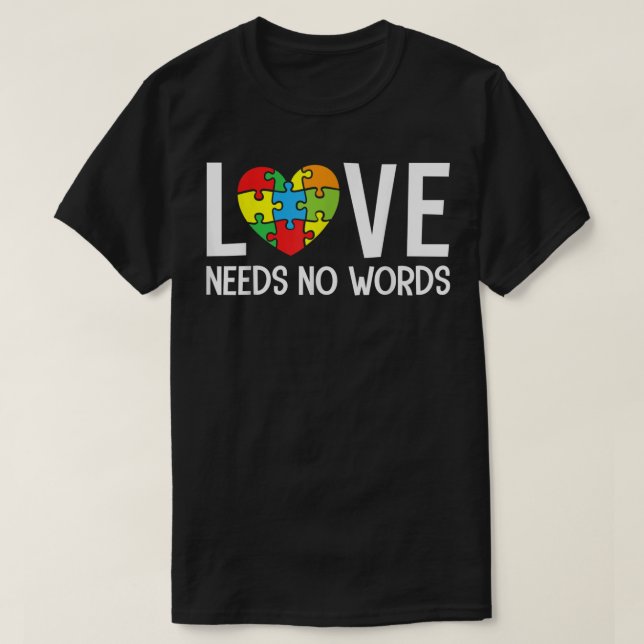 T-shirt Sensibilisation sur l'autisme Enseignant Chemise A (Design devant)