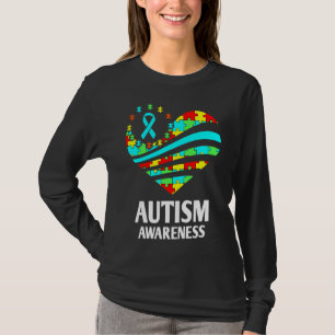 T-shirt Sensibilisation sur l'autisme Femmes Soutien cardi