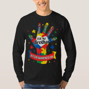 T-shirt Sensibilisation sur l'autisme Garçon enfants Broth