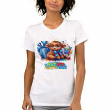 T-shirt sensibilisation sur l'autisme Highland Cow