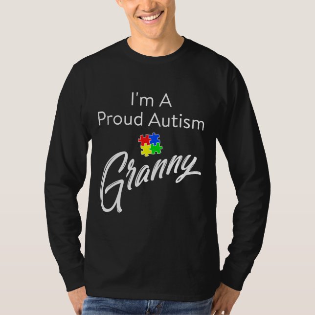 T-shirt Sensibilisation sur l'autisme I M'A Fier Autisme G (Devant)