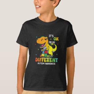 T-shirt Sensibilisation sur l'autisme Il Est Ok D'Être Dif