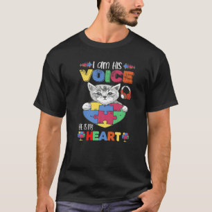T-shirt Sensibilisation sur l'autisme Je Suis Sa Voix Il E