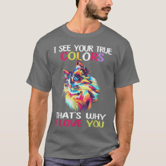 T-shirt Sensibilisation sur l'autisme Je Vois Vos Vrais Co