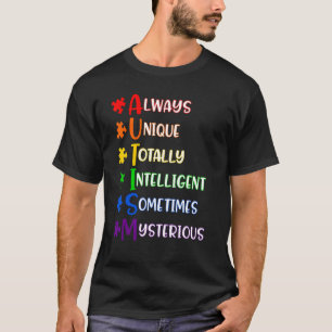 T-shirt Sensibilisation sur l'autisme Kindness toujours un