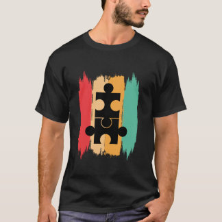T-shirt Sensibilisation sur l'autisme mignonne Vintage les