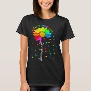 T-shirt Sensibilisation sur l'autisme Mois Choisir Genre S