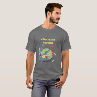 T-shirt Sensibilisation sur l'autisme mondiale