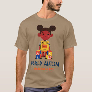 T-shirt sensibilisation sur l'autisme mondiale