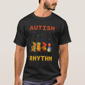 T-shirt Sensibilisation sur l'autisme Mondiale Nous Rock N