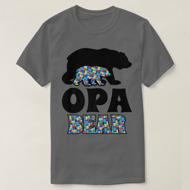 T-shirt Sensibilisation sur l'autisme OPA Premium (Design devant)