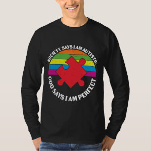 T-shirt Sensibilisation sur l'autisme religieuse