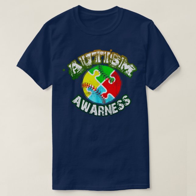 T-shirt Sensibilisation sur l'autisme sensibilisation sur  (Design devant)