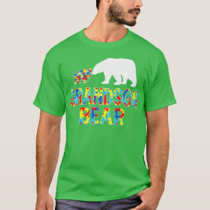 T-shirt Sensibilisation sur l'autisme Soutien à l'ours des