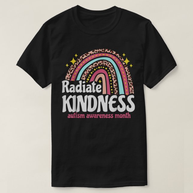 T-shirt Sensibilisation sur l'autisme spéciale de l'enseig (Design devant)