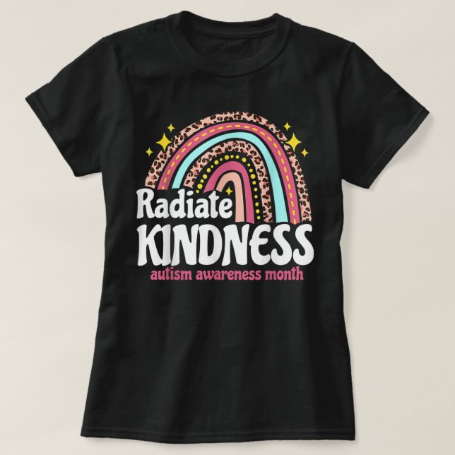 T-shirt Sensibilisation sur l'autisme spéciale de l'enseig (Design devant)
