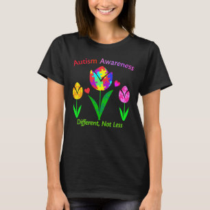 T-shirt Sensibilisation sur l'autisme Tulip