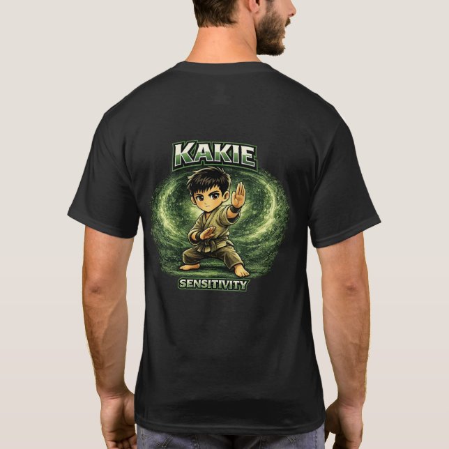 T-shirt Sensibilité Chibi Dojo Kakie (Dos)