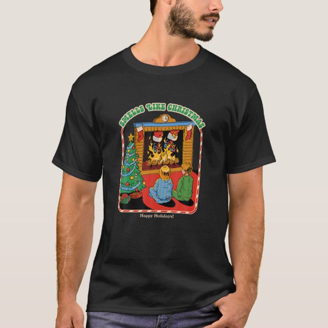 T-shirt Sent comme Noël (Devant)