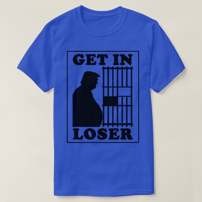 T-shirt Sent et est coupable Obtenez dans Loser 1 (Design devant)