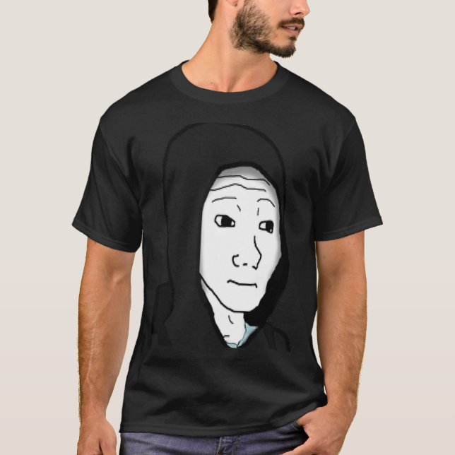 T-shirt Sent Guy Wojak Mème Doomer 1 (Devant)