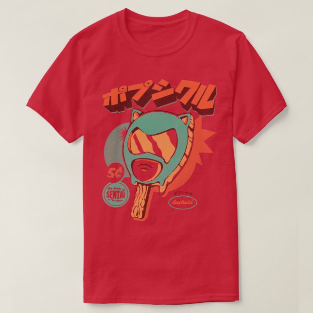 T-shirt Sentai Ice Pop (Design devant)