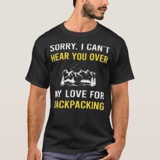T-shirt S'entendre randonnée Sac à dos routard