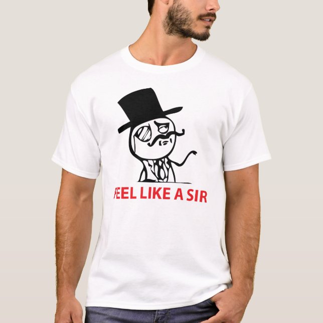 T-shirt sentez comme monsieur (Devant)