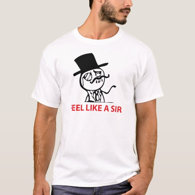 T-shirt Sentez comme monsieur (Devant)