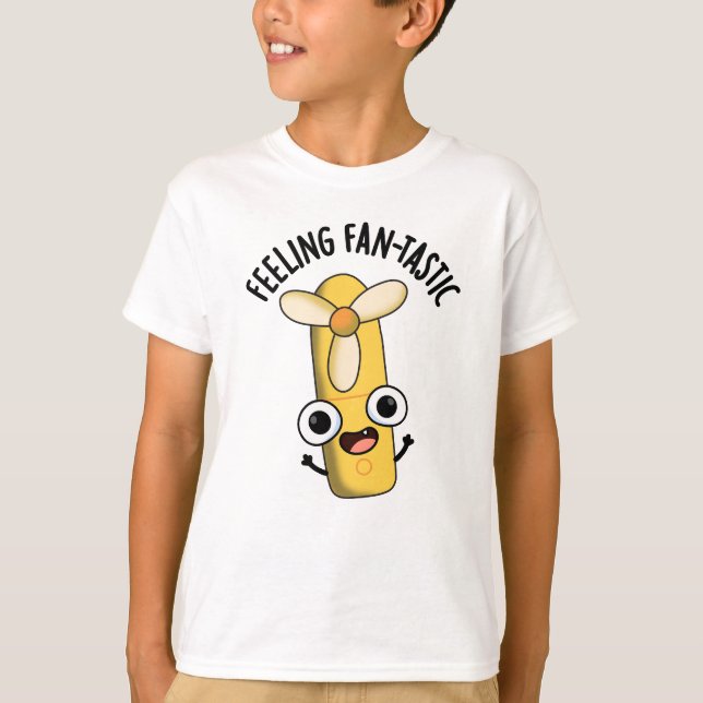 T-shirt Sentez Fantastic Funny Fan Pun (Devant)